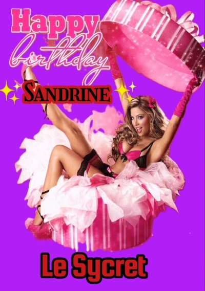 Anniversaire Sandrine